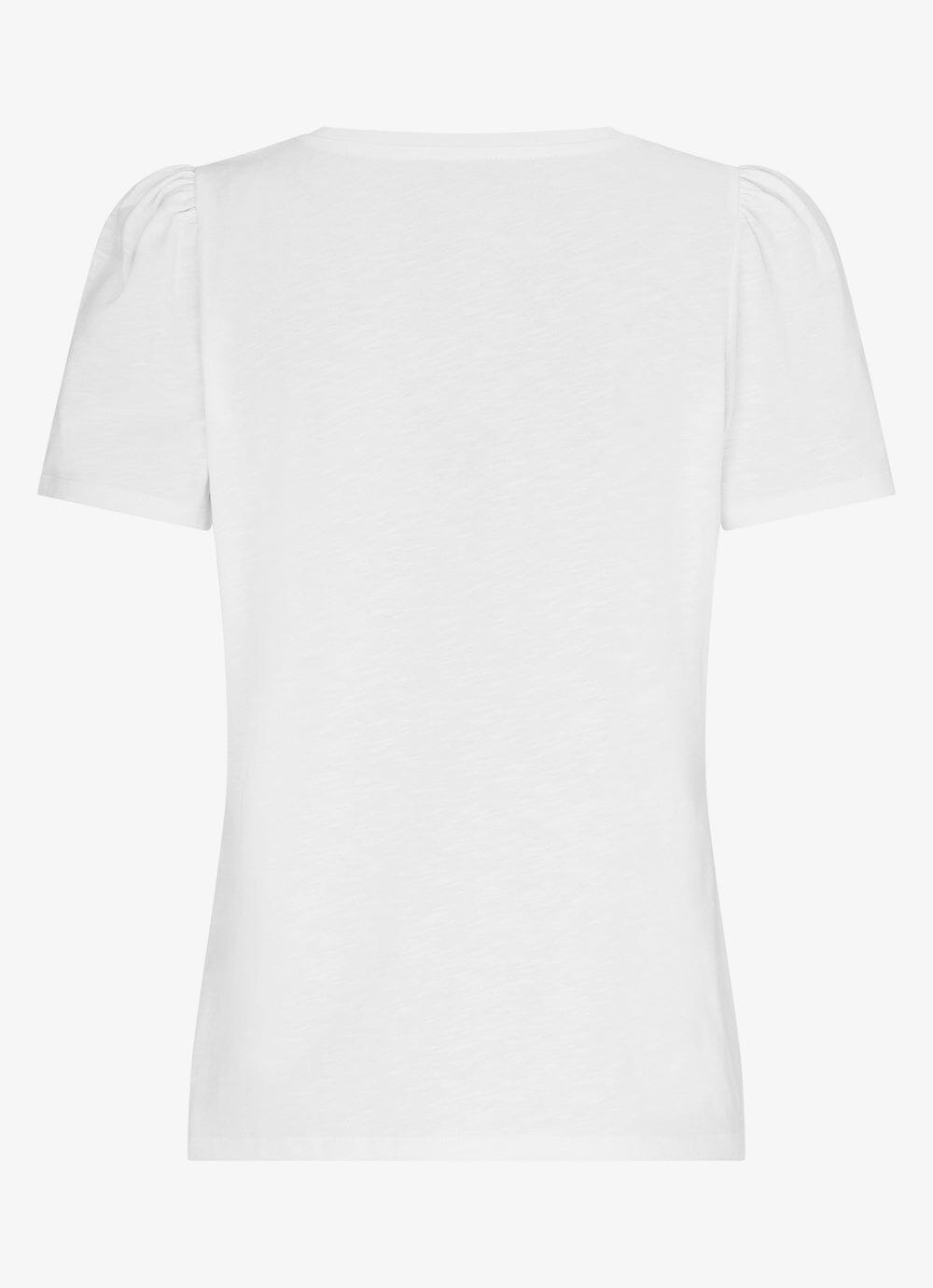 White Puff Sleeve T-Shirt – oorom